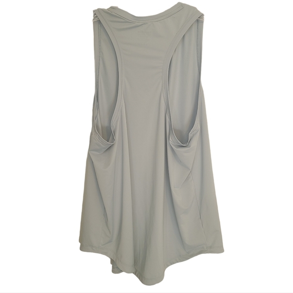 Peloton | Women's Light Bluish Gray Racerback Tank Top (Size Large) - Picture 10 of 10